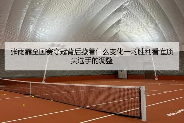 张雨霏全国赛夺冠背后藏着什么变化一场胜利看懂顶尖选手的调整